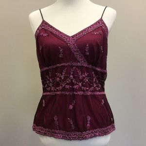 Sparkling Marina Beaded Top